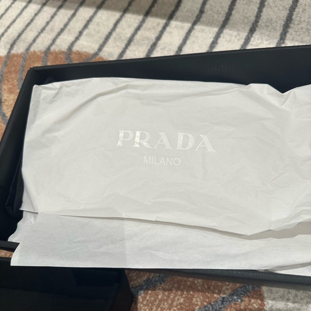 Prada Men’s Vernice Patent Leather Low-Top Sneakers - Picture 2 of 13